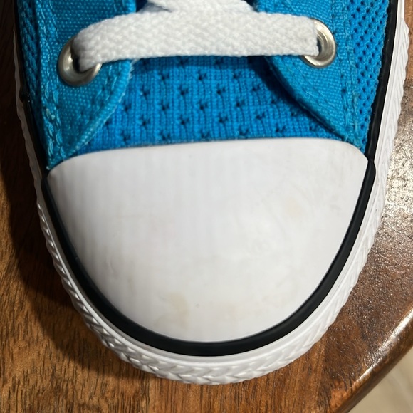 Converse ALL STAR Women’s Shoreline Knit Low Top Slip On. EUC Inside Only try on - Picture 3 of 6